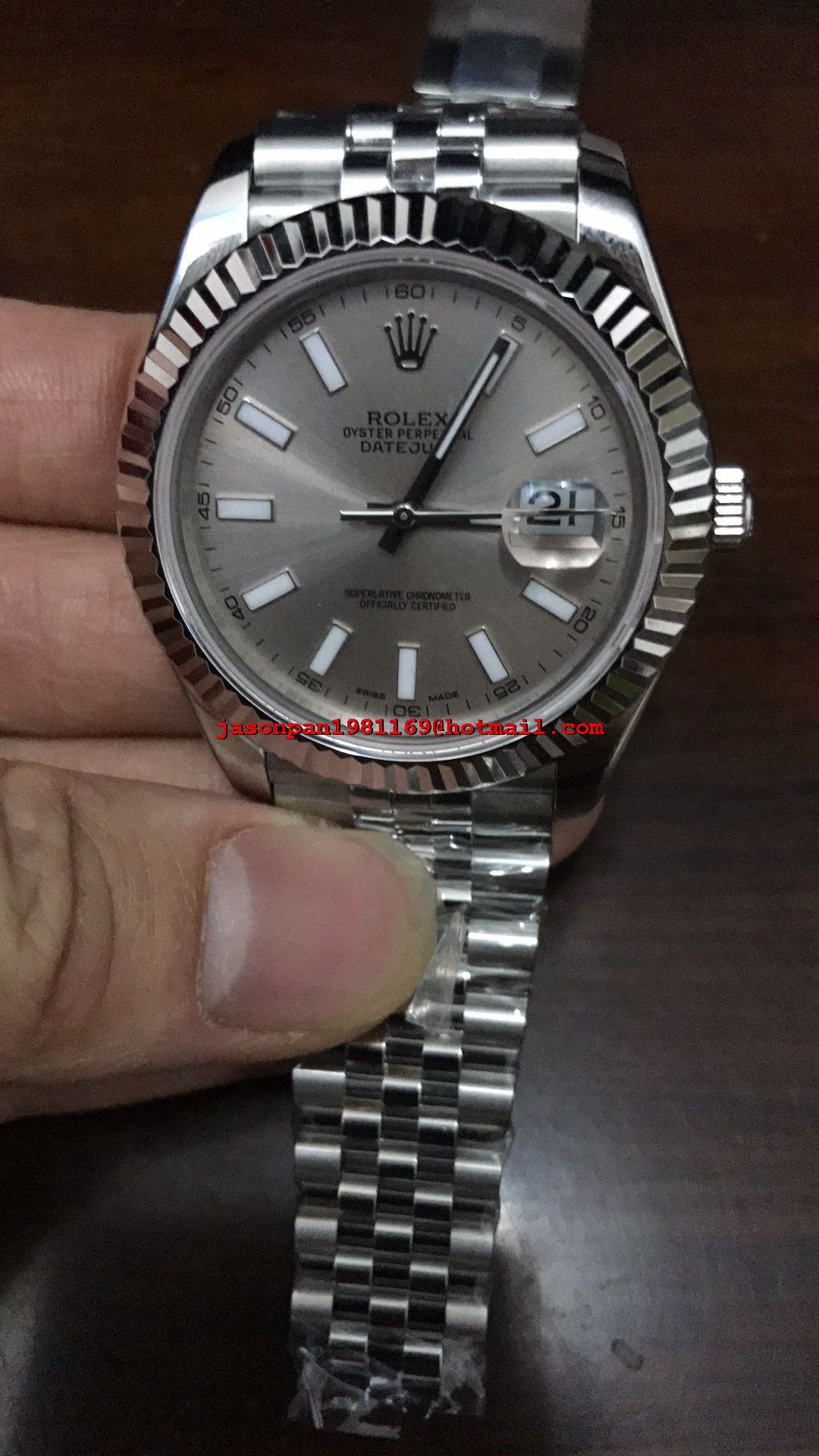 rolex datejust 41mm grey dial